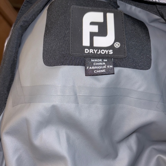 Men’s FootJoy  Hydrolite X  Golf Rain Jacket EUC Size XL - Picture 4 of 5